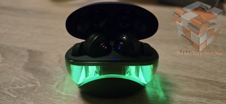 LED podsvícená bluetooth sluchátka s výdrží 4h.