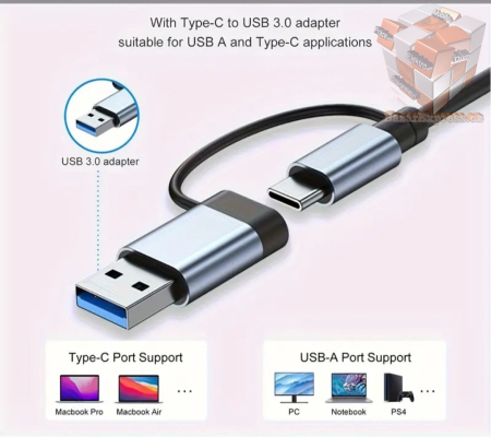 USB-C/USB hub s SD,microSD, USB 3.0&USB 2.0,Jack