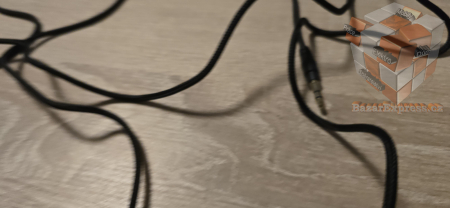 Hi-fi audio kabel 3,5mm/3,5mm s textilním opletem