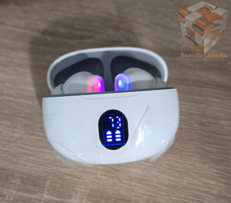 Bezdrátová sluchátka s displejem stavu nabití