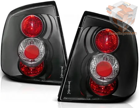 Zadní tuning světla Opel Astra G.