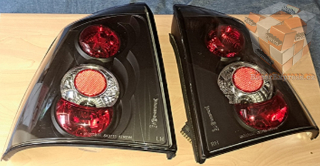 Zadní tuning světla Opel Astra G.