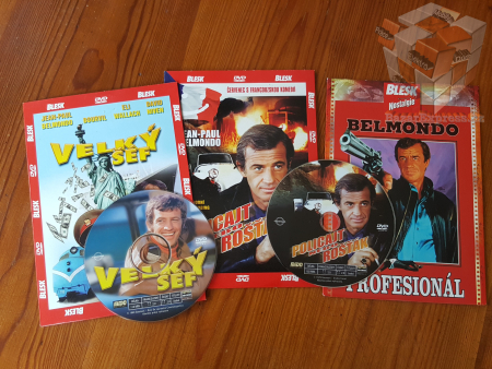 3 x DVD Belmondo