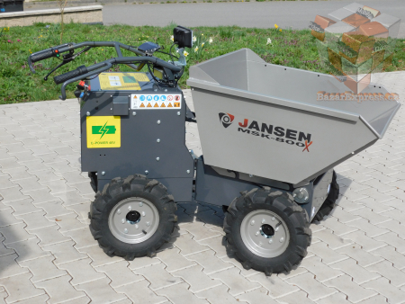 Jansen MSK-800X  kĺoubový kolový elektrický damper